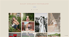 Desktop Screenshot of haileykinnamonphotography.com